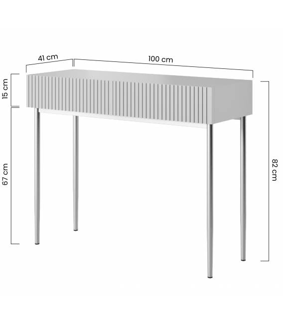 Konsolė NICOLE 100x41 kašmyro