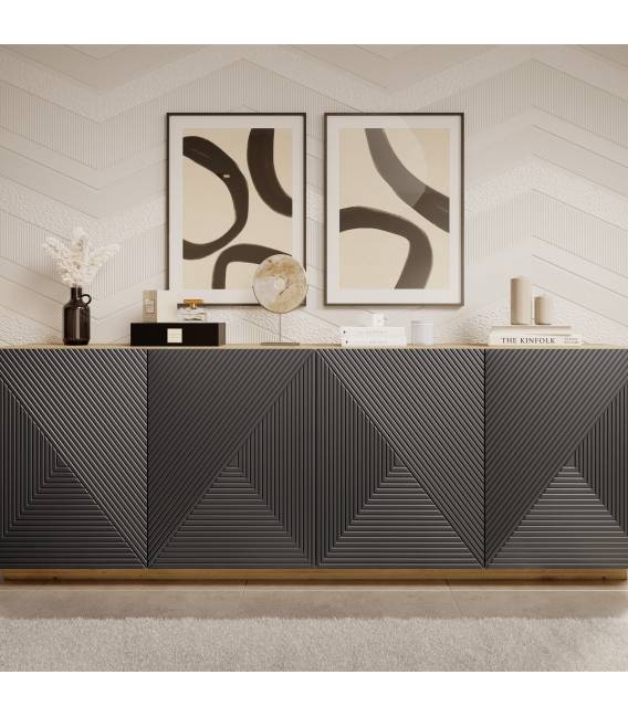 Komoda TASHA 200x43 rusva