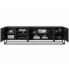 TV staliukas TASHA 200x40 matinis juodas