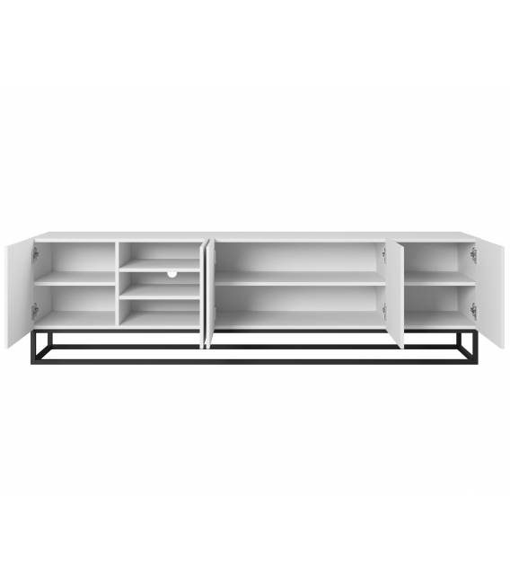 TV staliukas TASHA 200x40 matinis baltas