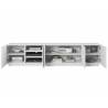 TV staliukas TASHA 200x40 matinis baltas