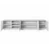 TV staliukas TASHA 200x40 matinis baltas