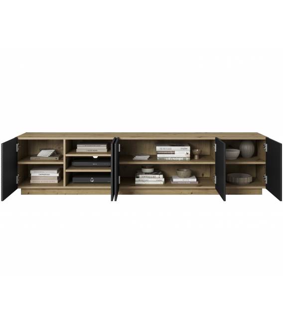 TV staliukas TASHA 200x40 rusvas