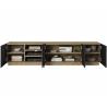 TV staliukas TASHA 200x40 rusvas