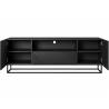 TV staliukas TASHA 167x40 matinė juoda