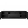 TV staliukas TASHA 167x40 matinė juoda