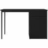 Darbo stalas NICOLE 120x55 juodas