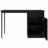Darbo stalas NICOLE 120x55 juodas