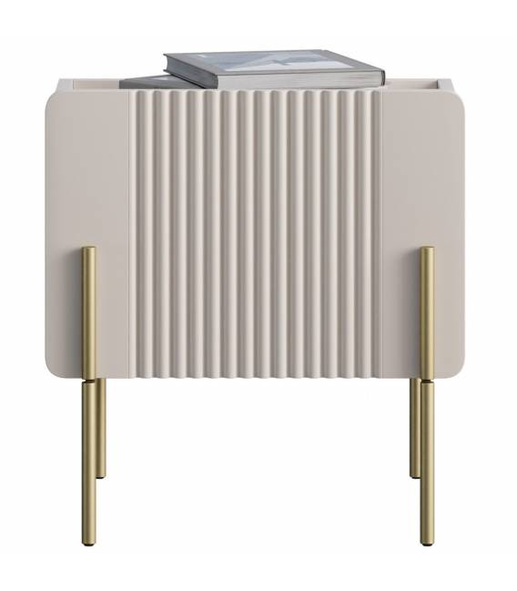 Naktinė spintelė MALMI 45x42 kreminė