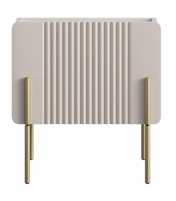 Naktinė spintelė MALMI 45x42 kreminė