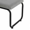 Suoliukas VELVET 110x40 pilkas