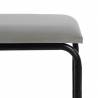 Suoliukas VELVET 110x40 pilkas