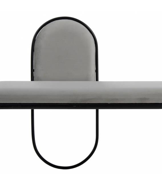 Suoliukas VELVET 110x40 pilkas
