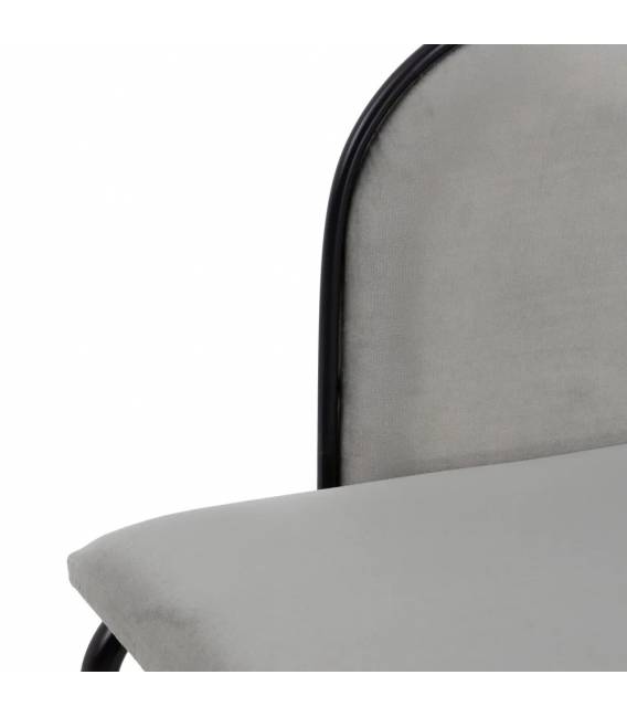 Suoliukas VELVET 110x40 pilkas