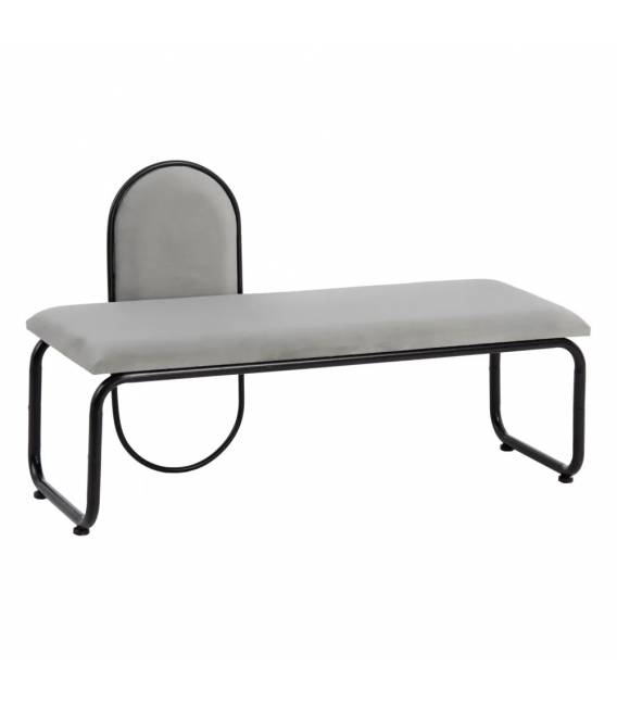 Suoliukas VELVET 110x40 pilkas