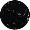 Šoninis staliukas MARBLE 40x54 juodas