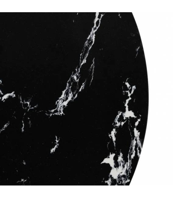 Šoninis staliukas MARBLE 40x54 juodas
