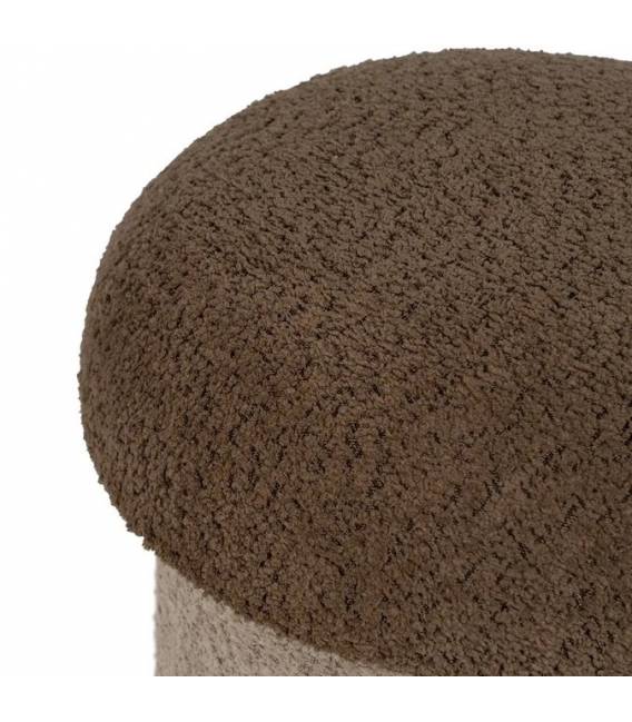 Pufai MUSHROOM 40x48 / 30x38 beige/rudas (2 vnt.)