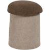 Pufai MUSHROOM 40x48 / 30x38 beige/rudas (2 vnt.)