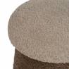 Pufai MUSHROOM 40x48 / 30x38 beige/rudas (2 vnt.)