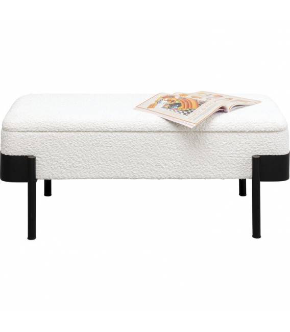 Suoliukas ANGELO 101x46 baltas