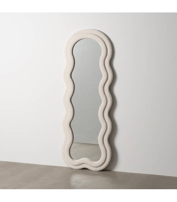 Veidrodis CREAM 60x160 kreminis