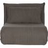 Fotelis BROWN rudas