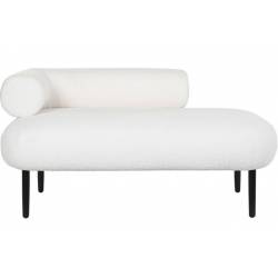 Sofa BUCLE 128x74 balta