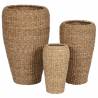 Vazonas SEAGRASS 32x32x56 rudas