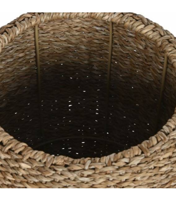 Vazonas SEAGRASS 32x32x56 rudas