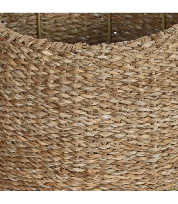 Vazonas SEAGRASS 32x32x56 rudas