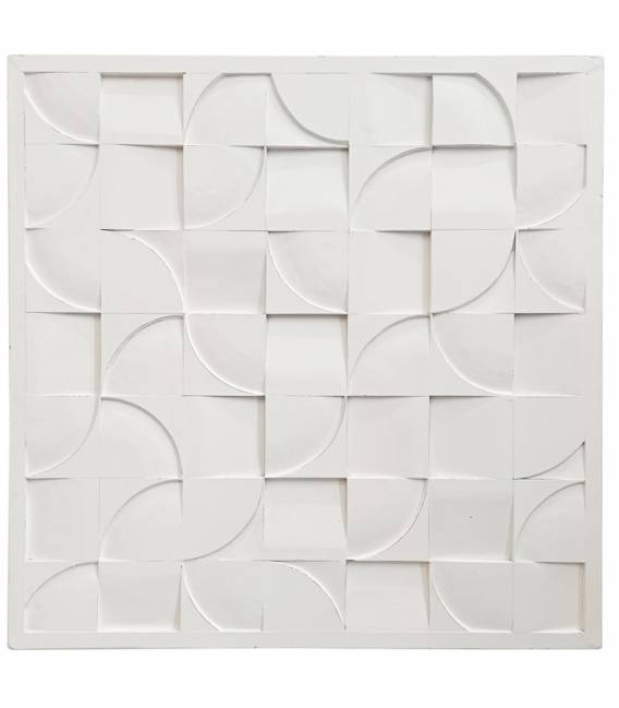 Paveikslas GEOMETRIA 90x90 baltas