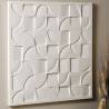 Paveikslas GEOMETRIA 90x90 baltas