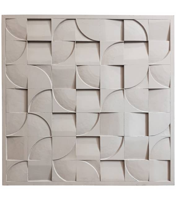 Paveikslas GEOMETRIA 90x90 kreminis