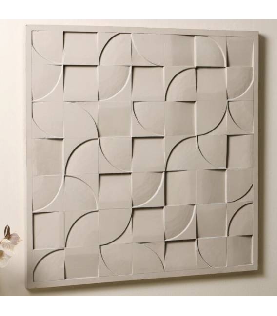 Paveikslas GEOMETRIA 90x90 kreminis