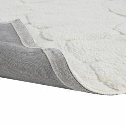 Kilimas WOOL COTTON 160x230 baltas