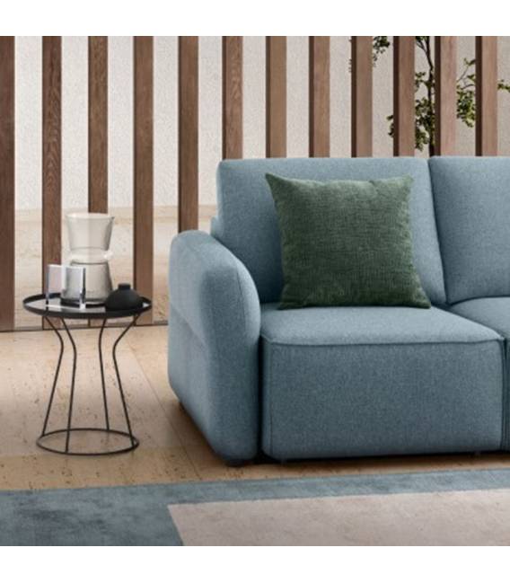 Minkštas kampas SOHO 250x224 mėlynas