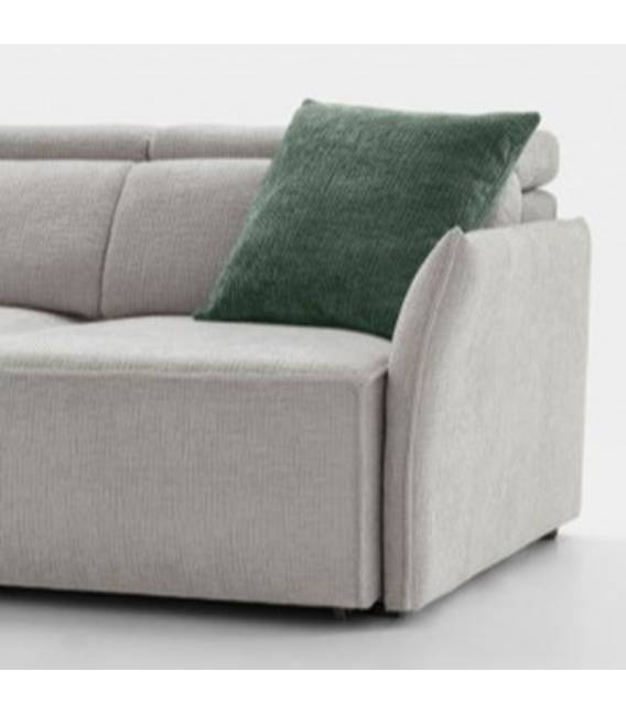 Minkštas kampas HILL 281x320 pilkas