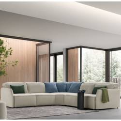 Minkštas kampas SWAN 302x302 rusvas