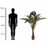 Dirbtinė gėlė COLOCASIA ESCULENTA žalia