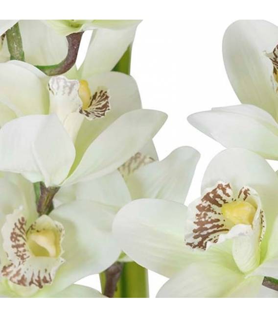 Dirbtinė gėlė ORCHIDĖJA balta
