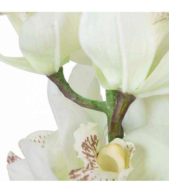 Dirbtinė gėlė ORCHIDĖJA balta
