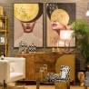 Paveikslas WOMAN-A 80x120 beige