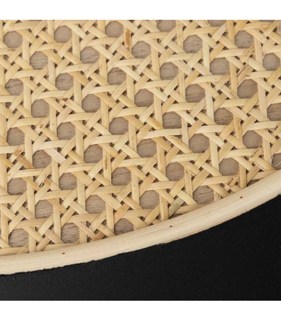Šoninis staliukas MADERA Ø60 juodas