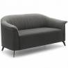 Sofa CAROLINE pilka/juoda