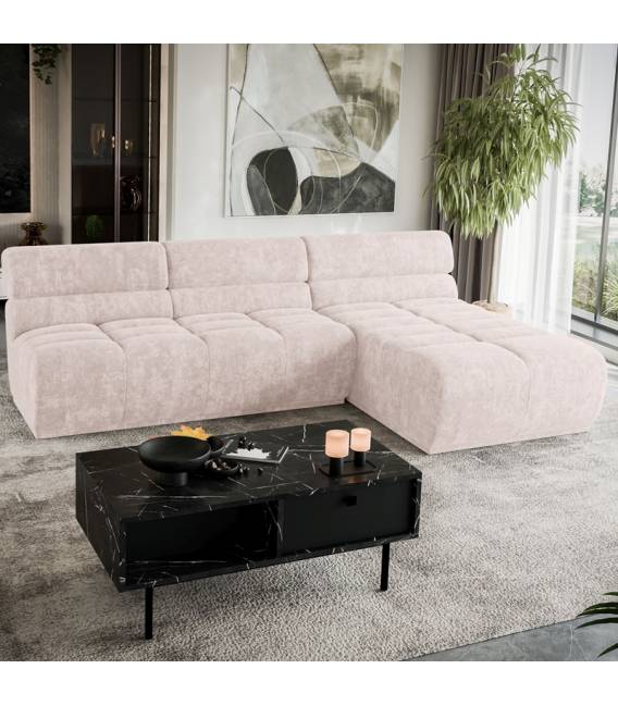 Minkštas kampas VIBE 286x142 beige