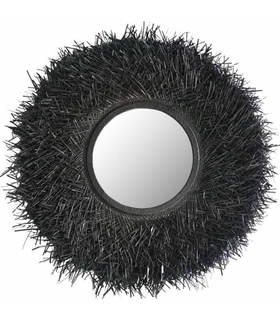 Veidrodis NEGRO Ø90 juodas