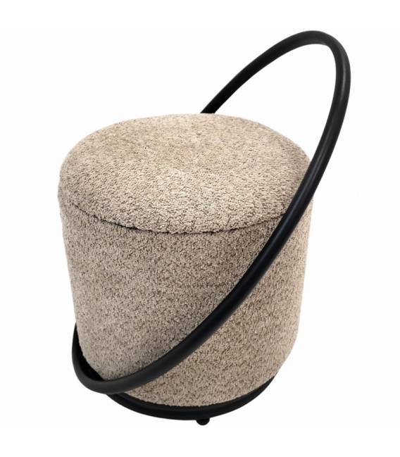Pufas VISON 47x40 beige