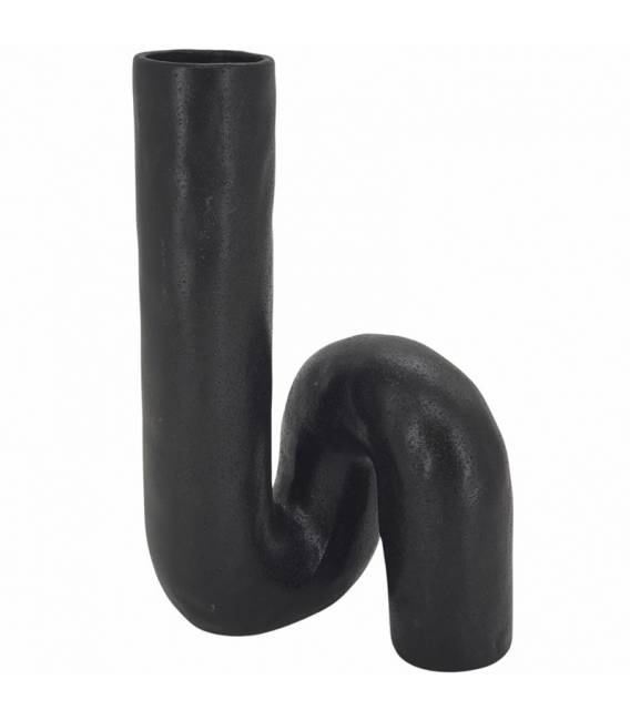 Vaza CILINDRAS 17x35 juoda