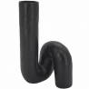 Vaza CILINDRAS 17x35 juoda